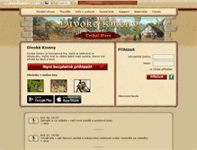 Tablet Screenshot of divokekmeny.cz